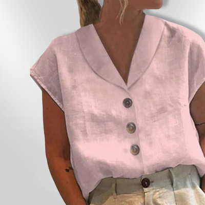 YESHA | Fashionable Collar Blouse
