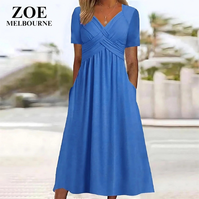 GRACIE | Elegant Dress with Tummy Coverage