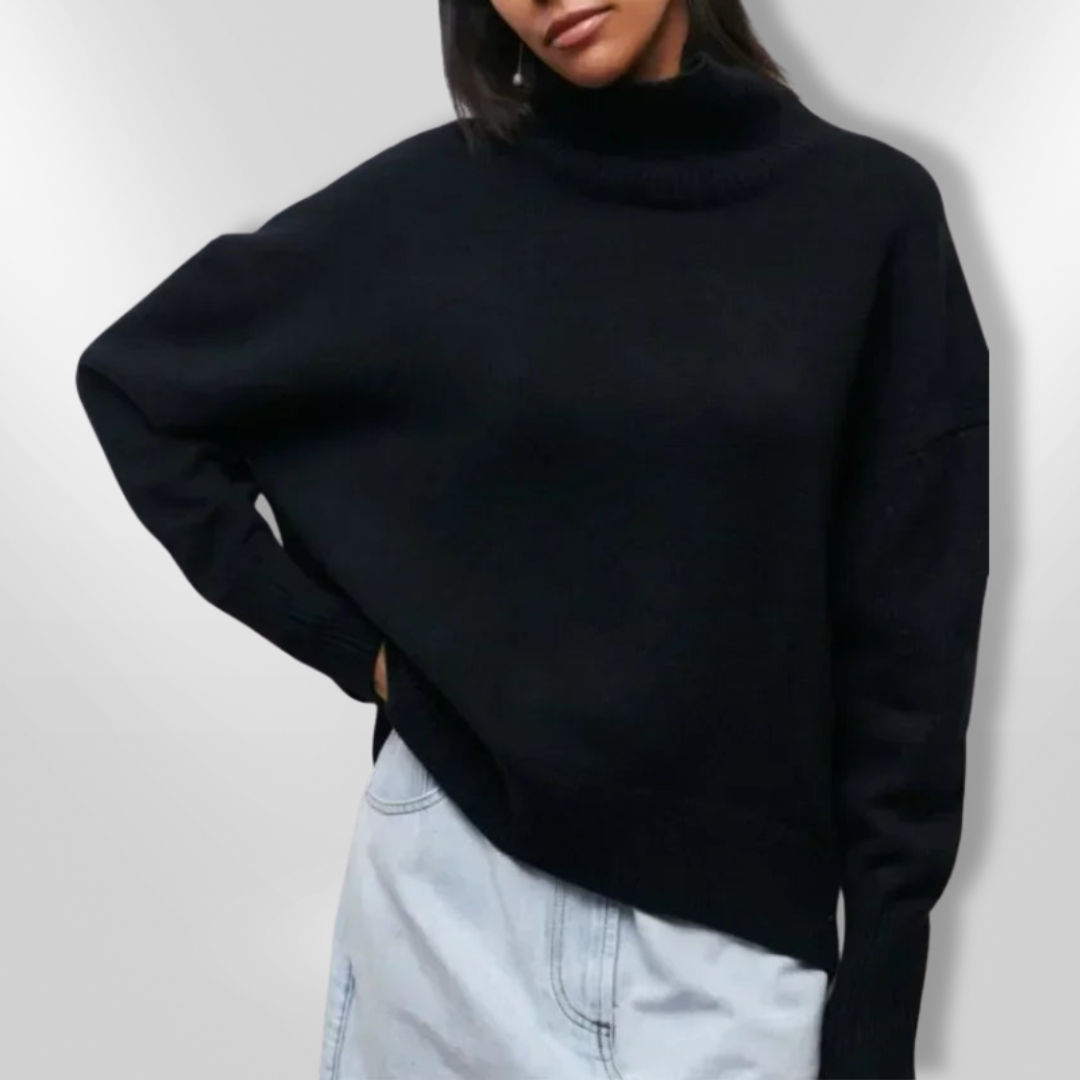 OLIVIA | Sweater with turtle neck