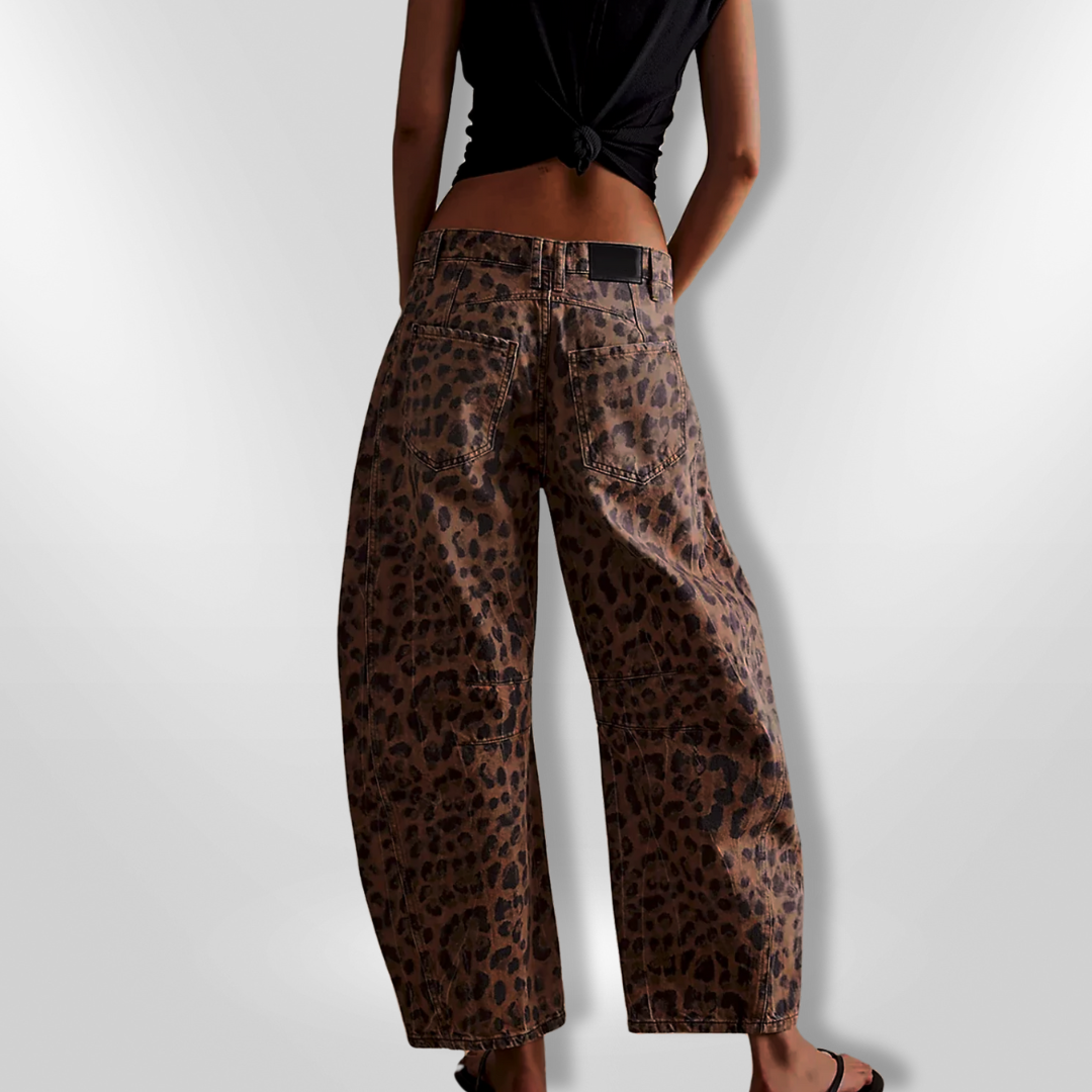 LEILANI | Leopard Print Jeans
