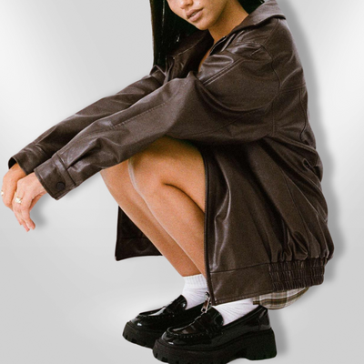 RIA | Classic Leather Jacket