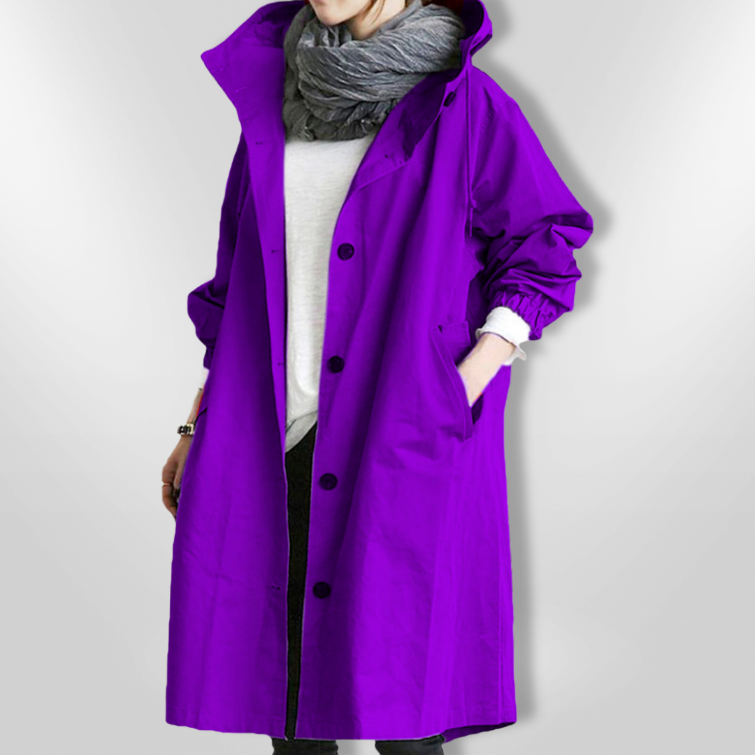 LEANNE | Water-Resistant Hooded Jacket