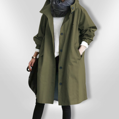 LEANNE | Water-Resistant Hooded Jacket
