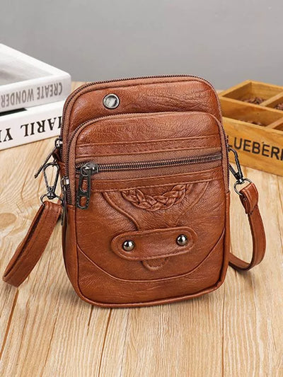 VELLANA | Vintage leather crossbody bag