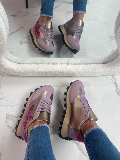 SOPHIA | Purple Sneaker