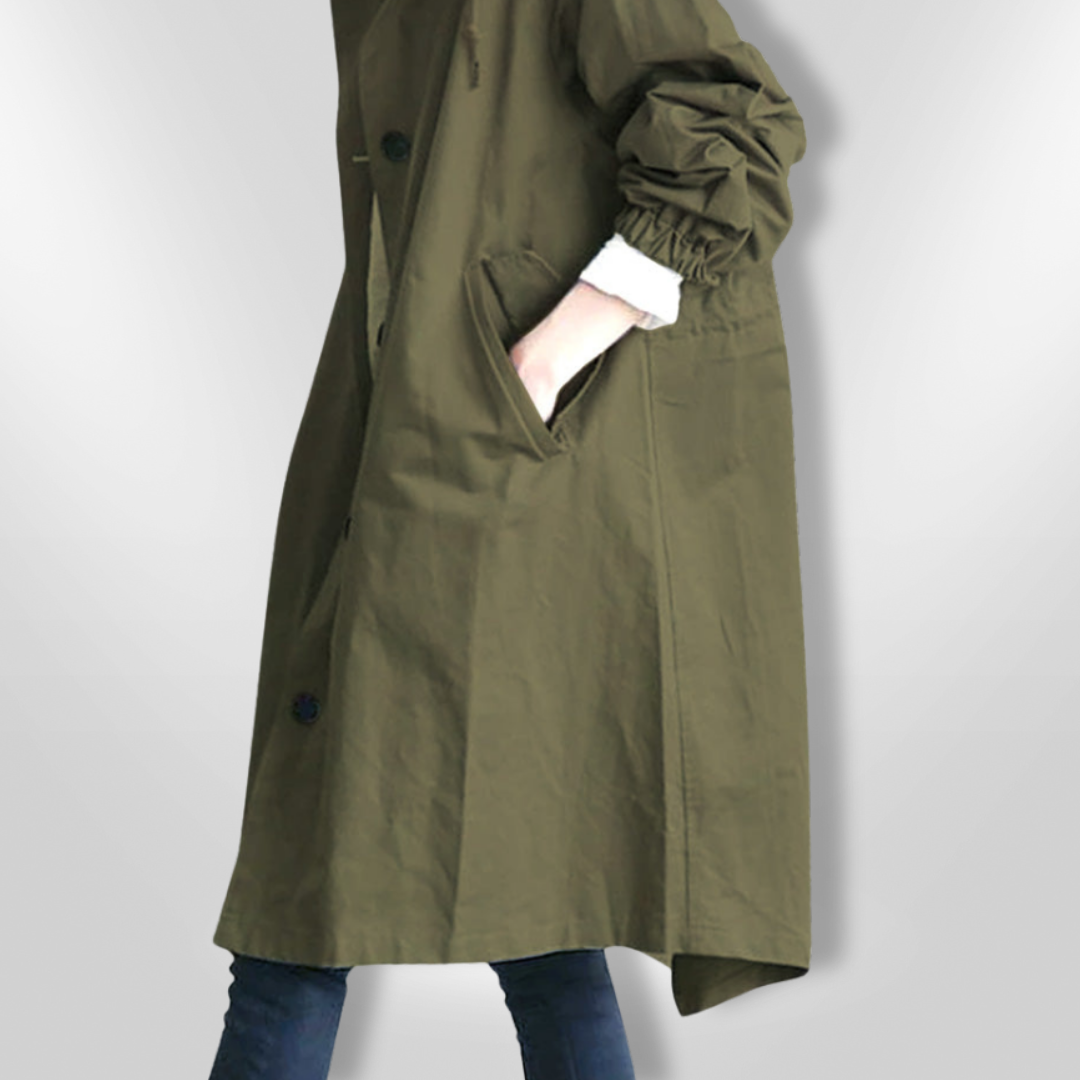 LEANNE | Water-Resistant Hooded Jacket