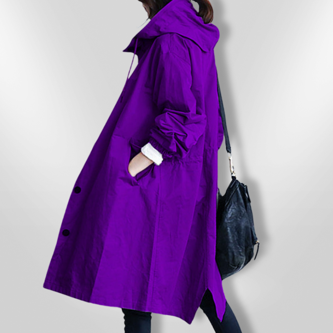 LEANNE | Water-Resistant Hooded Jacket