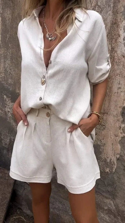 LINNEA | Luchtige linnen set