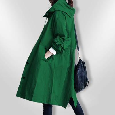 LEANNE | Water-Resistant Hooded Jacket