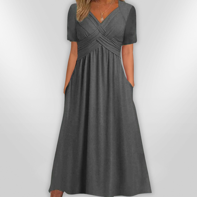 SELBY | Midi V-Neck Dress