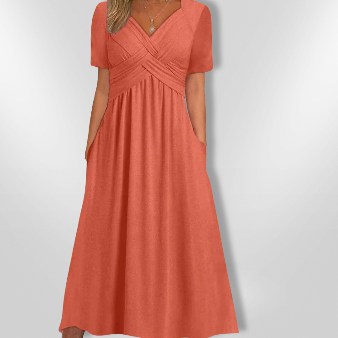 SELBY | Midi V-Neck Dress