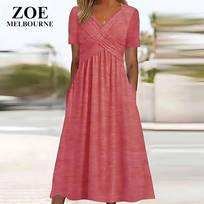 GRACIE | Elegant Dress with Tummy Coverage