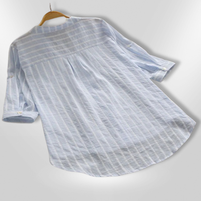 MILA | Striped Long Sleeve Shirt