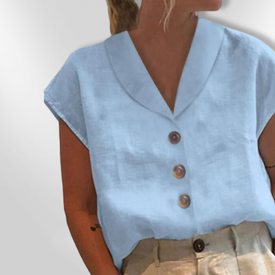 YESHA | Fashionable Collar Blouse