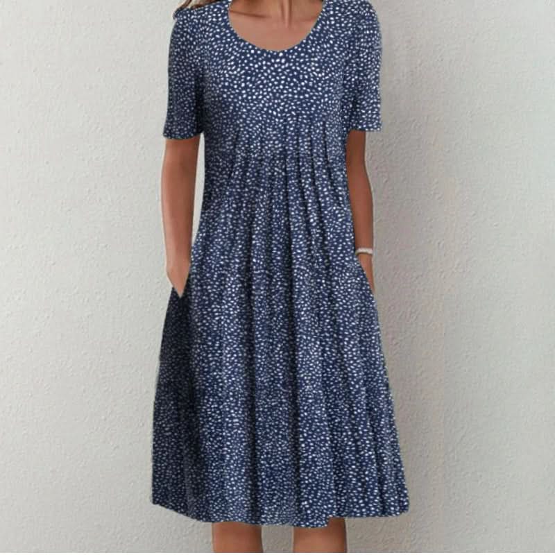 WILMA | Classic Printed Dress