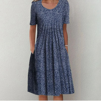 WILMA | Classic Printed Dress