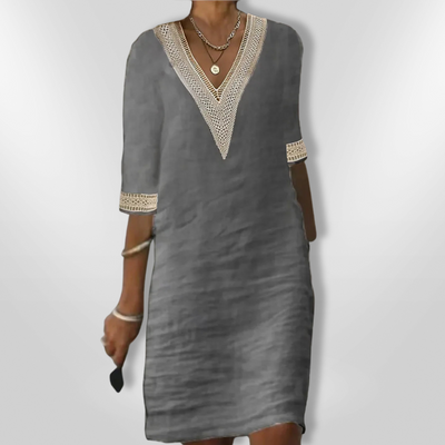 AVERY | Elegant V-neck Dress