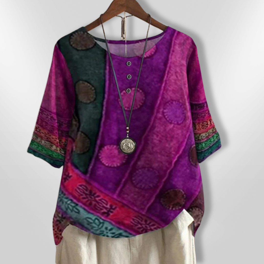 LILY | Comfortable Half-Sleeve Top