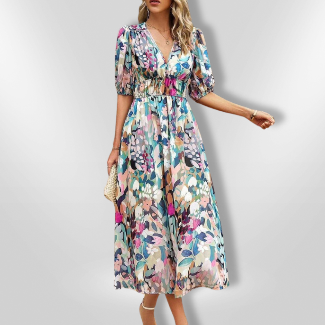 INNOVA | V-Neck Dress
