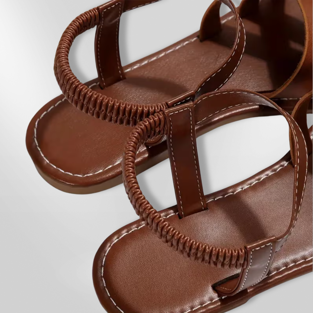 VOLEMA | Gevlochten sandalen