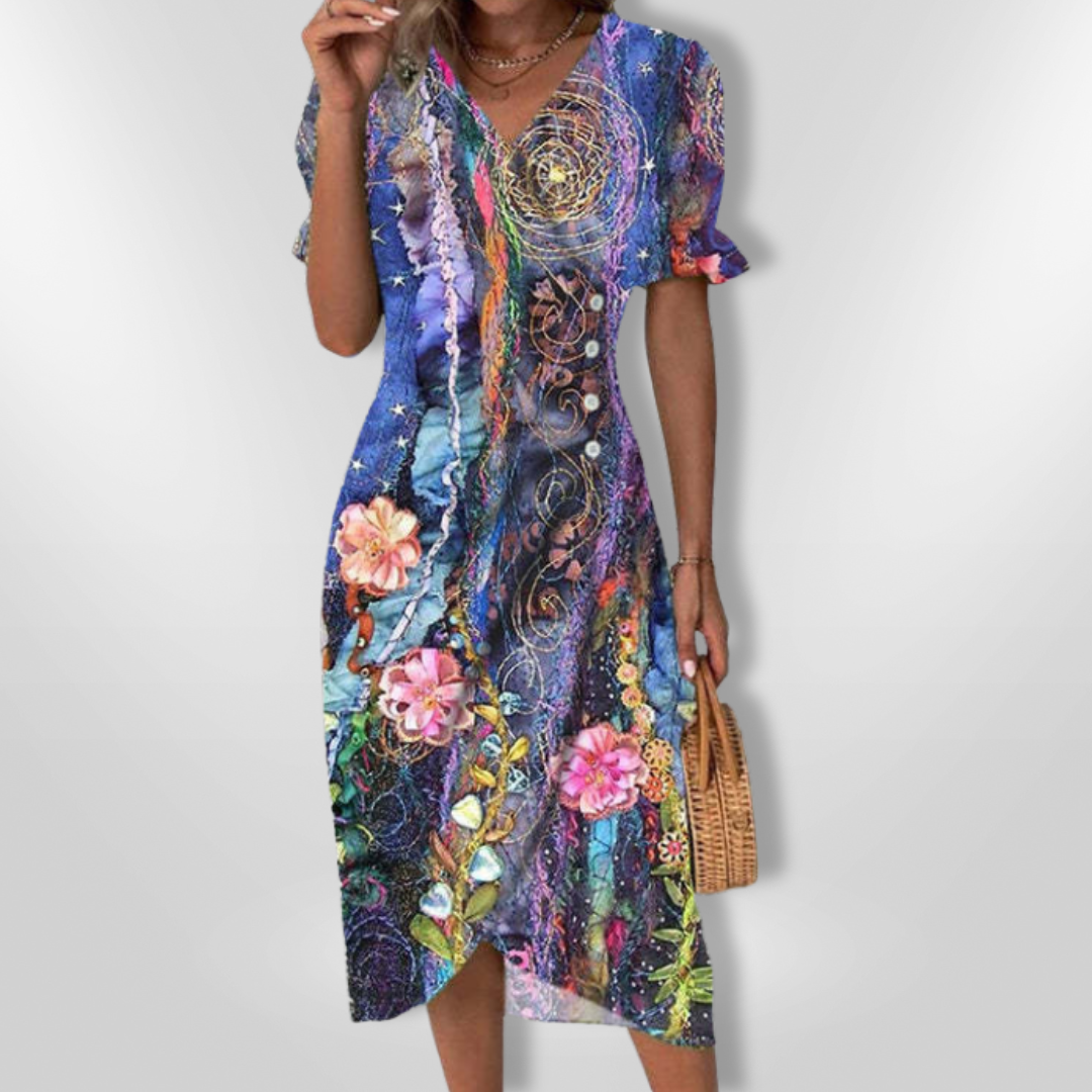 LUNA | Patterned Dress