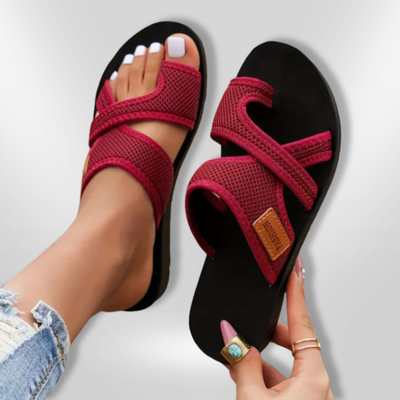 CELIA | Perforated Mesh sandals