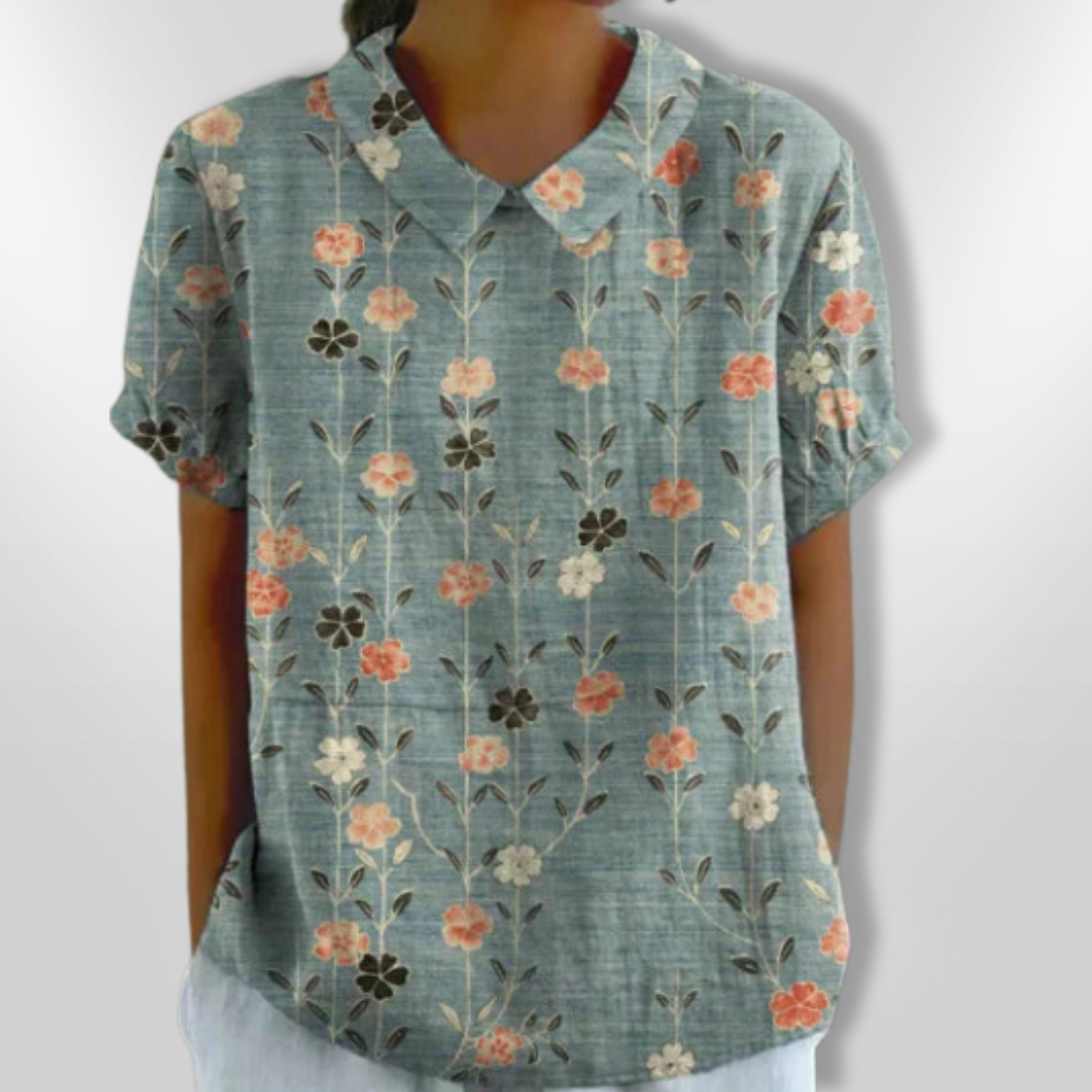 FLORYN | Floral Print Blouse