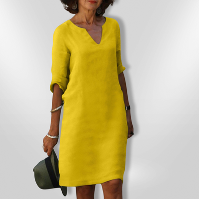 GRACE | V-Neck Three-Quarter Sleeves
