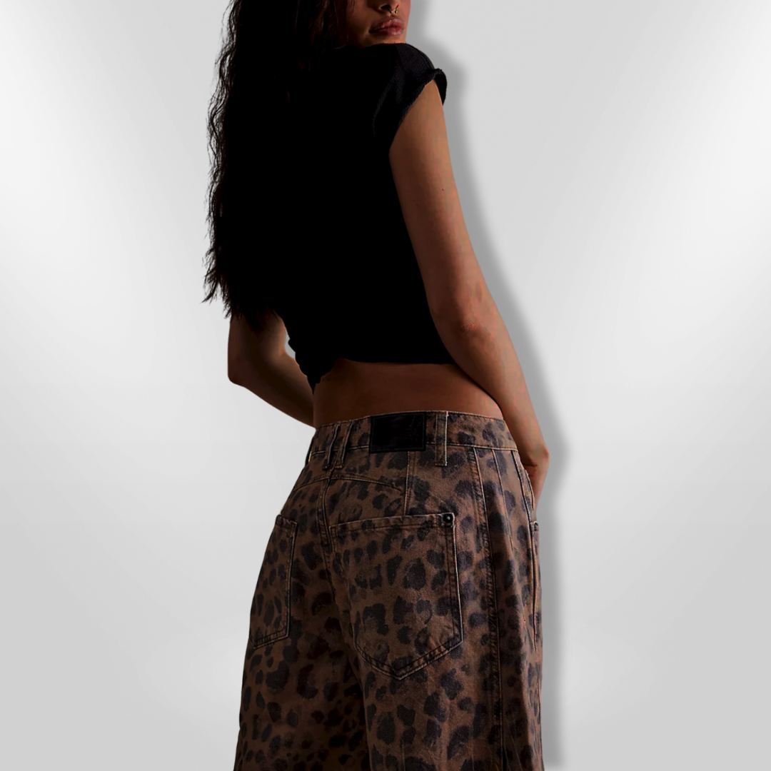 LEILANI | Leopard Print Jeans