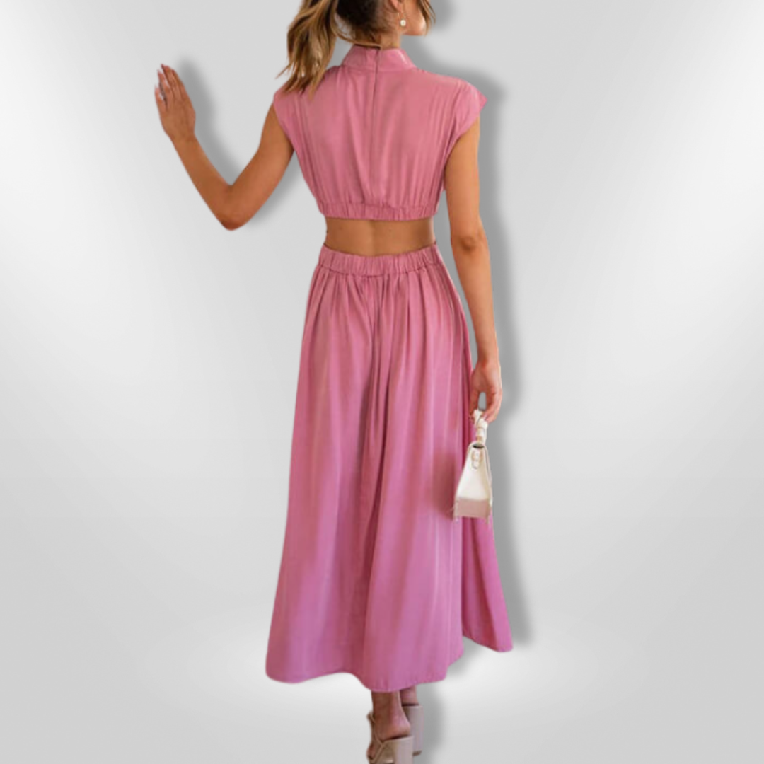 DIANA | Chic Pleated Dress