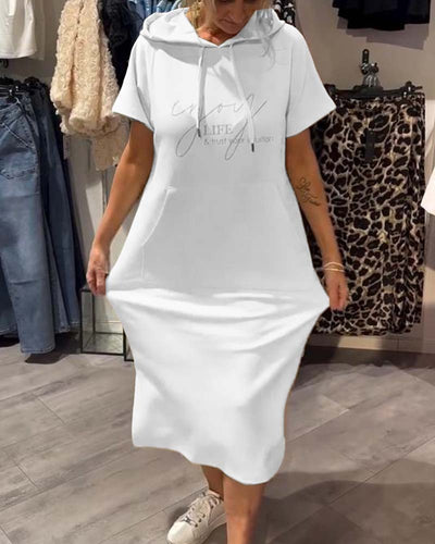 SASKIA | Casual Hoodie Dress
