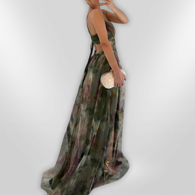 VAELIA | maxi bloemenjurk
