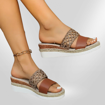 CARGELLIGO | Wedge summer sandals