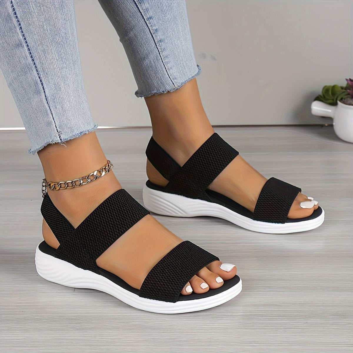 EMILIA | Lightweight Stretch Sandals