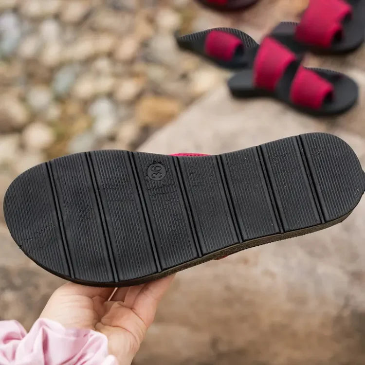 CELIA | Perforated Mesh Sandals
