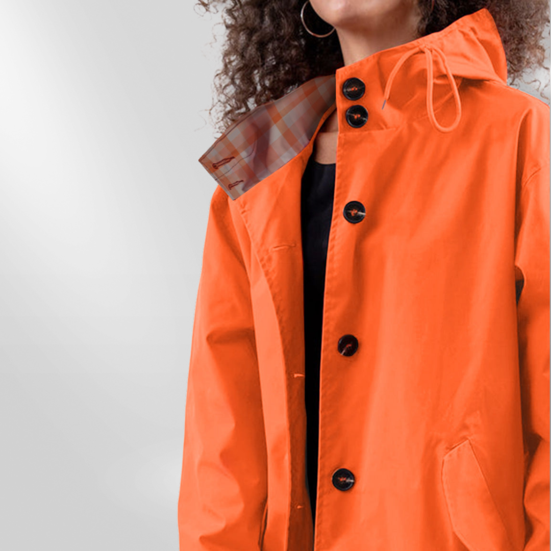 LEANNE | Water-Resistant Hooded Jacket