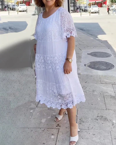 ALBA | Casual Lace Dress