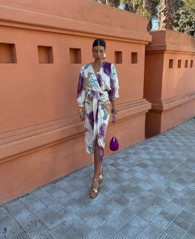 MORA | Patterned Two-Piece Set.