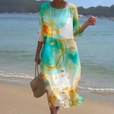 KAREN | Elegant Floral Dress
