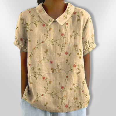 FLORYN | Floral Print Blouse