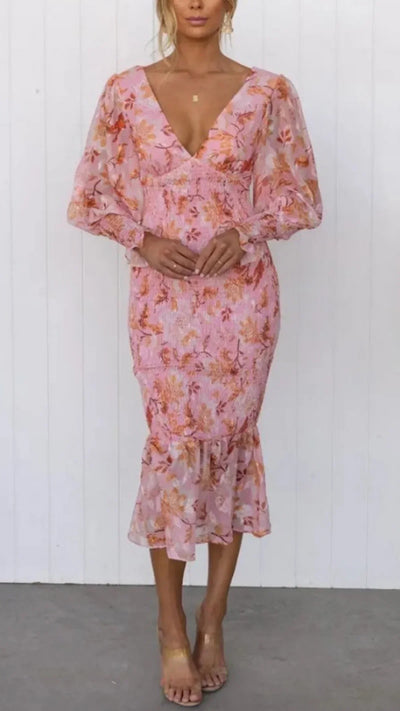 MILLEY | Flower Print Dress