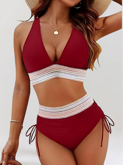 LIDIA | Tummy Control High Waist Bikini Set