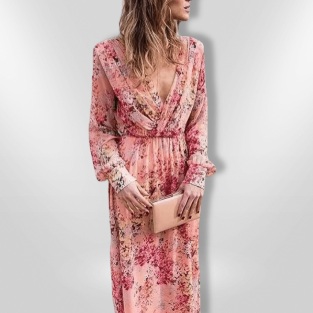 PIA | Lange bohemian jurk