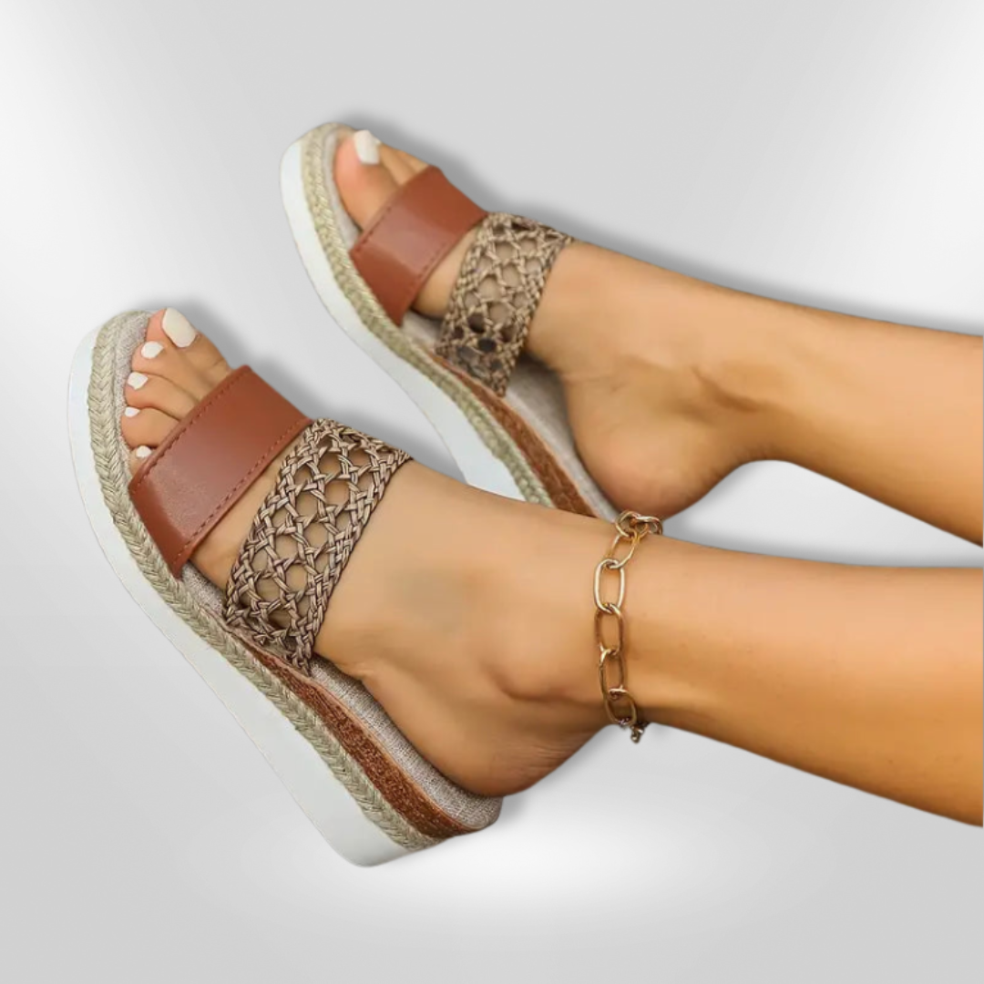 CARGELLIGO | Wedge summer sandals