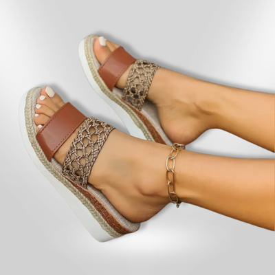 CARGELLIGO | Wedge summer sandals
