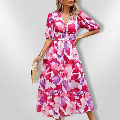 INNOVA | V-Neck Dress