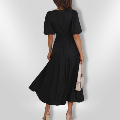 ENOLA | Puff Sleeves Dress