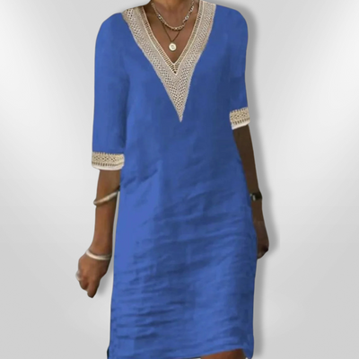 AVERY | Elegant V-neck Dress