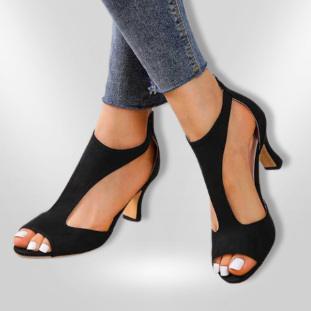 VOLMENA | Orthopedic heeled sandals