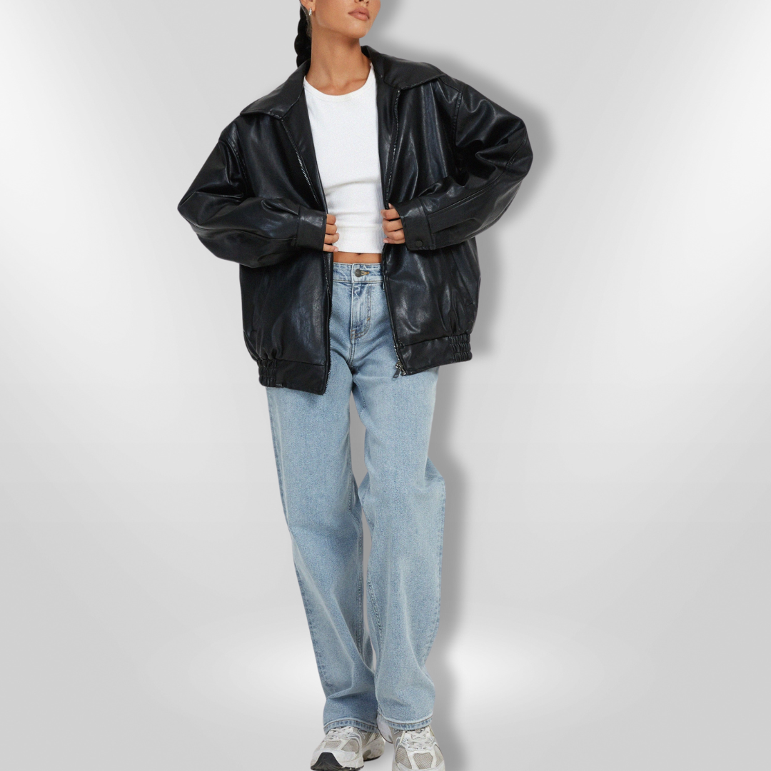RIA | Classic Leather Jacket